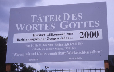 Täter des Wortes Gottes (Kongressplakette)