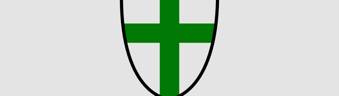 grünes Kreuz im Wappen