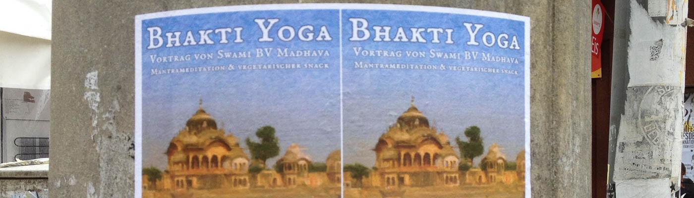 Bhakti-Yoga Plakat