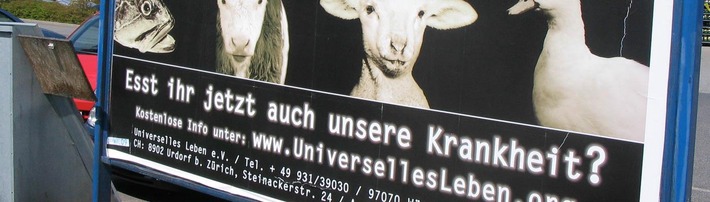 UL-Plakat Tiere