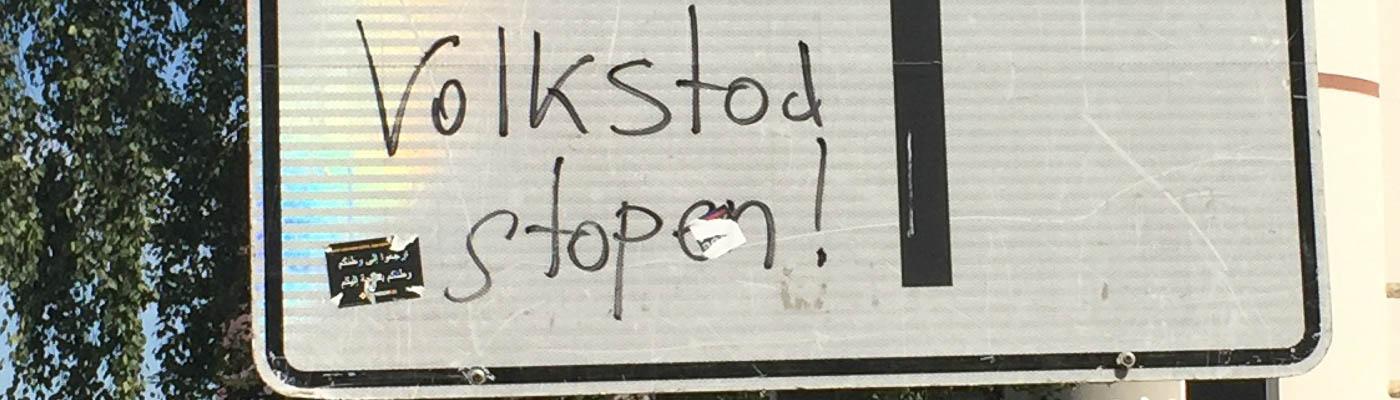 Grafitti Volkstod stopen