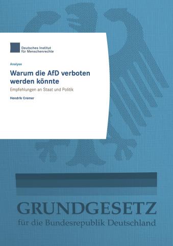 Cover Warum die AfD verboten werden könnte