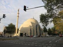 Kuppel der neuen Ditib-Moschee in Köln