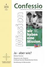 Coverbild mit Motto „Wir haben eine Mission“