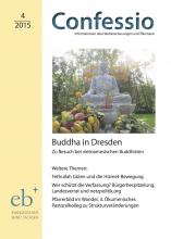 Coverbild Confessio 4/2015 mit Buddhastatue