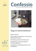 Cover mit Yoga-Schild