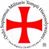 rotes Kreuz auf weißem Grund, umrandet von der Aufschrift "Ordo Supremus Militaris Templi Hierosolymitani Swiss registry CH-660.1.972.999-4