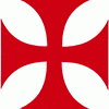rotes Kreuz auf weißem Grund